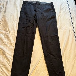 Navy banana republic straight leg chinos size 36x34